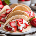 Strawberry Crunch Cheesecake Tacos: A Handheld Dessert Dream