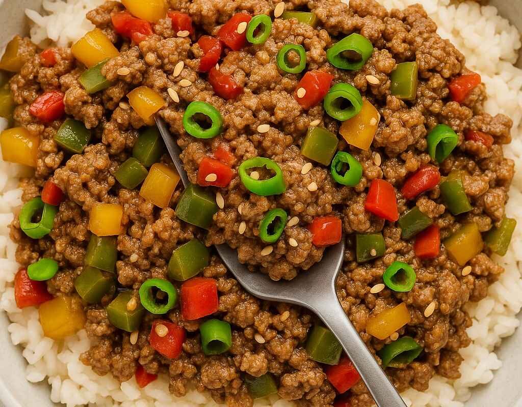 Beef and Pepper Rice Bowl: A Flavor-Packed Weeknight Wonder