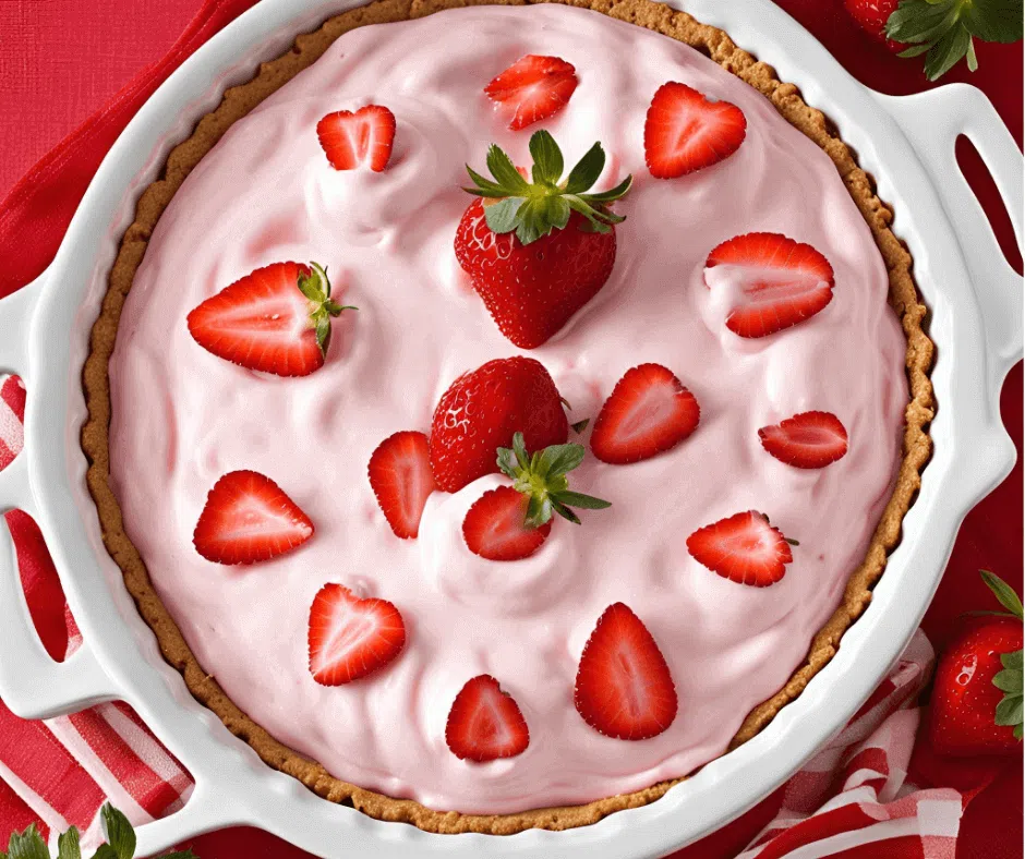 Strawberry Icebox Pie: A Cool & Creamy No-Bake Delight