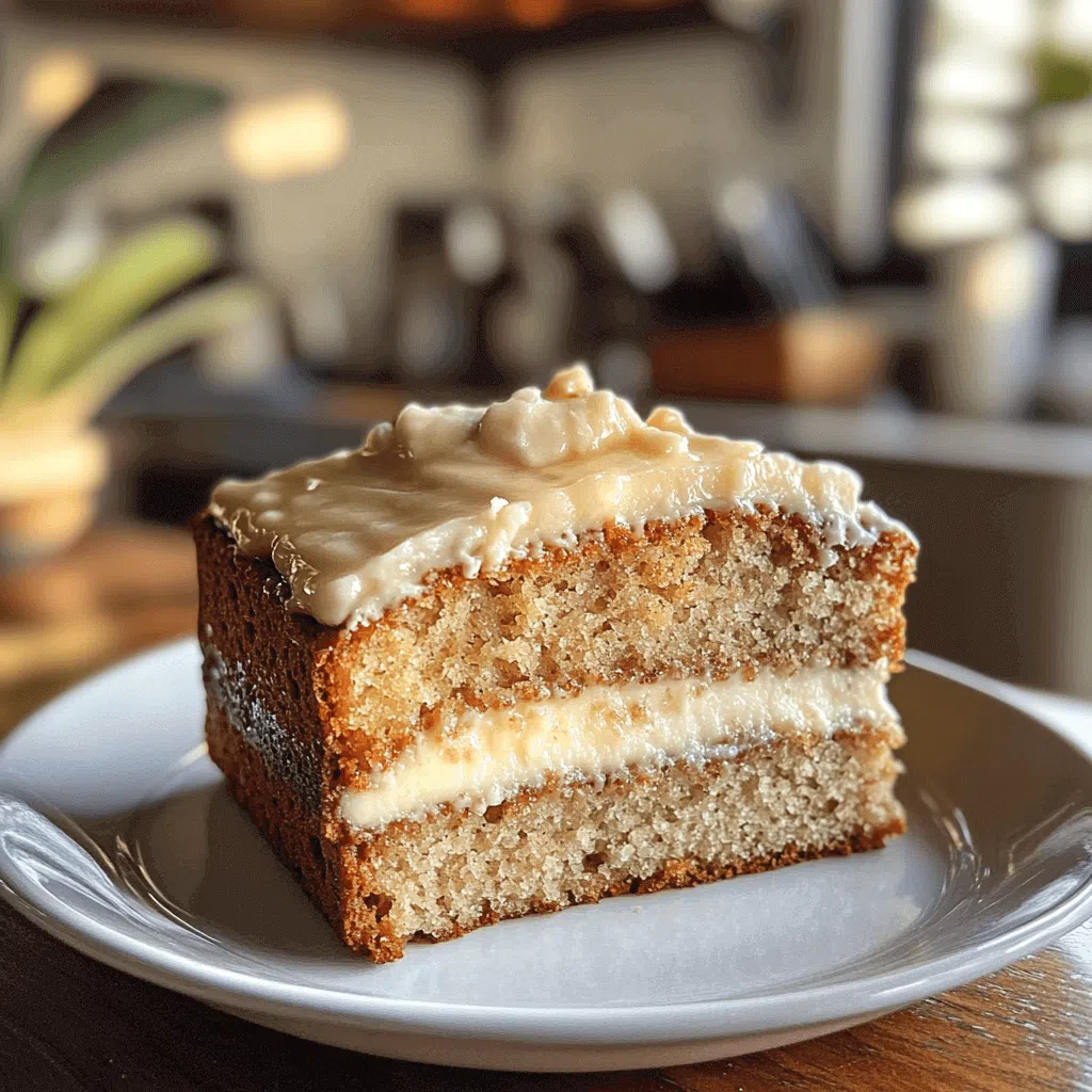 Banana Bread Cake with Cream Cheese Frosting (Moist, Easy & Irresistible)
