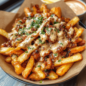 Louisiana Voodoo Fries: Bold, Cheesy, and Loaded with Cajun Flavor