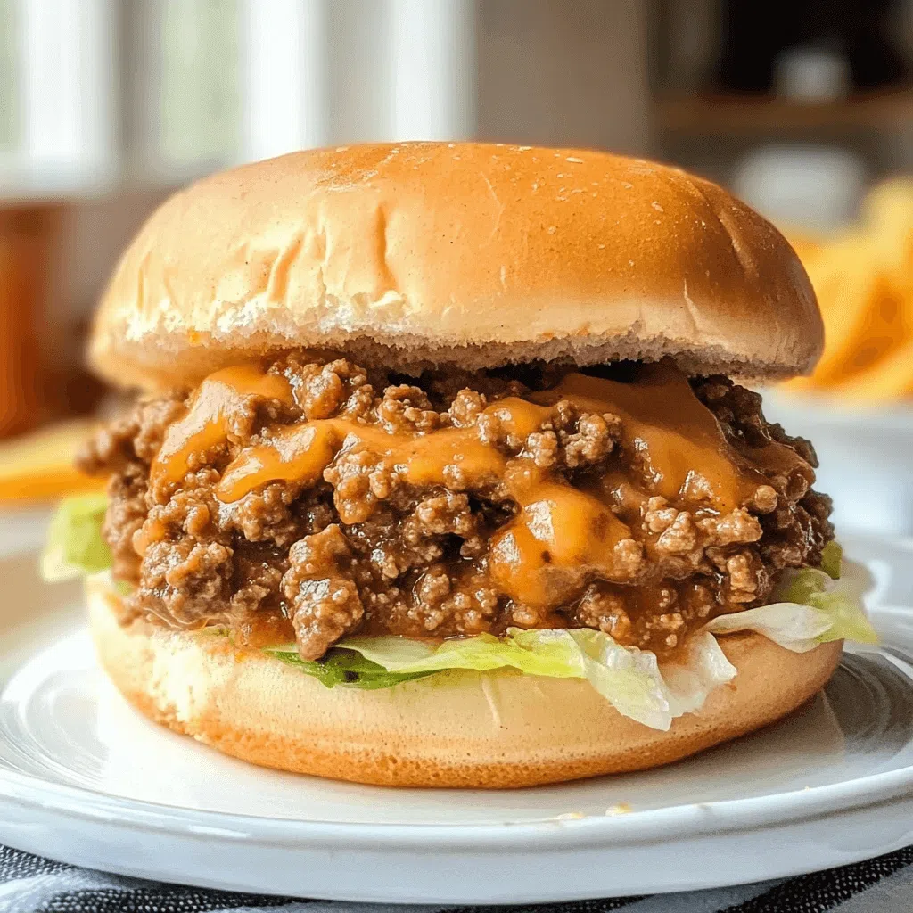 Big Mac Sloppy Joes: A Comfort Food Twist on a Fast Food Favorite