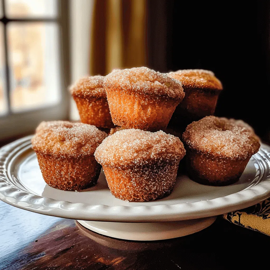 Cinnamon Sugar Donut Muffins (Easy, Baked & Buttery!)