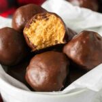 Peanut Butter Balls with Chocolate Rice Krispies: A Crunchy, Creamy No-Bake Treat