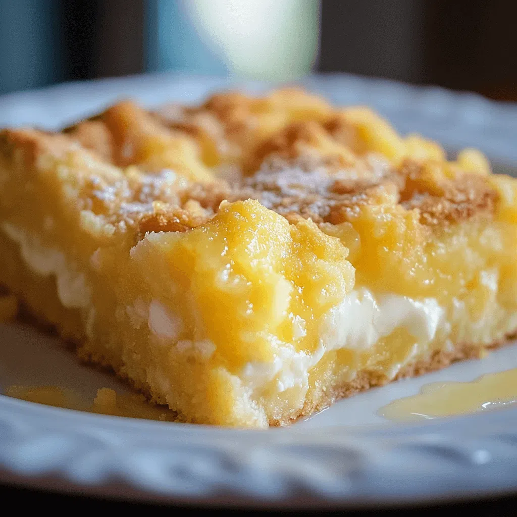 Lemon Cream Cheese Dump Cake (Easy, Creamy & Citrus-Loaded!)