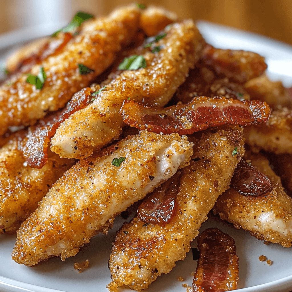 Bacon Brown Sugar Chicken Tenders