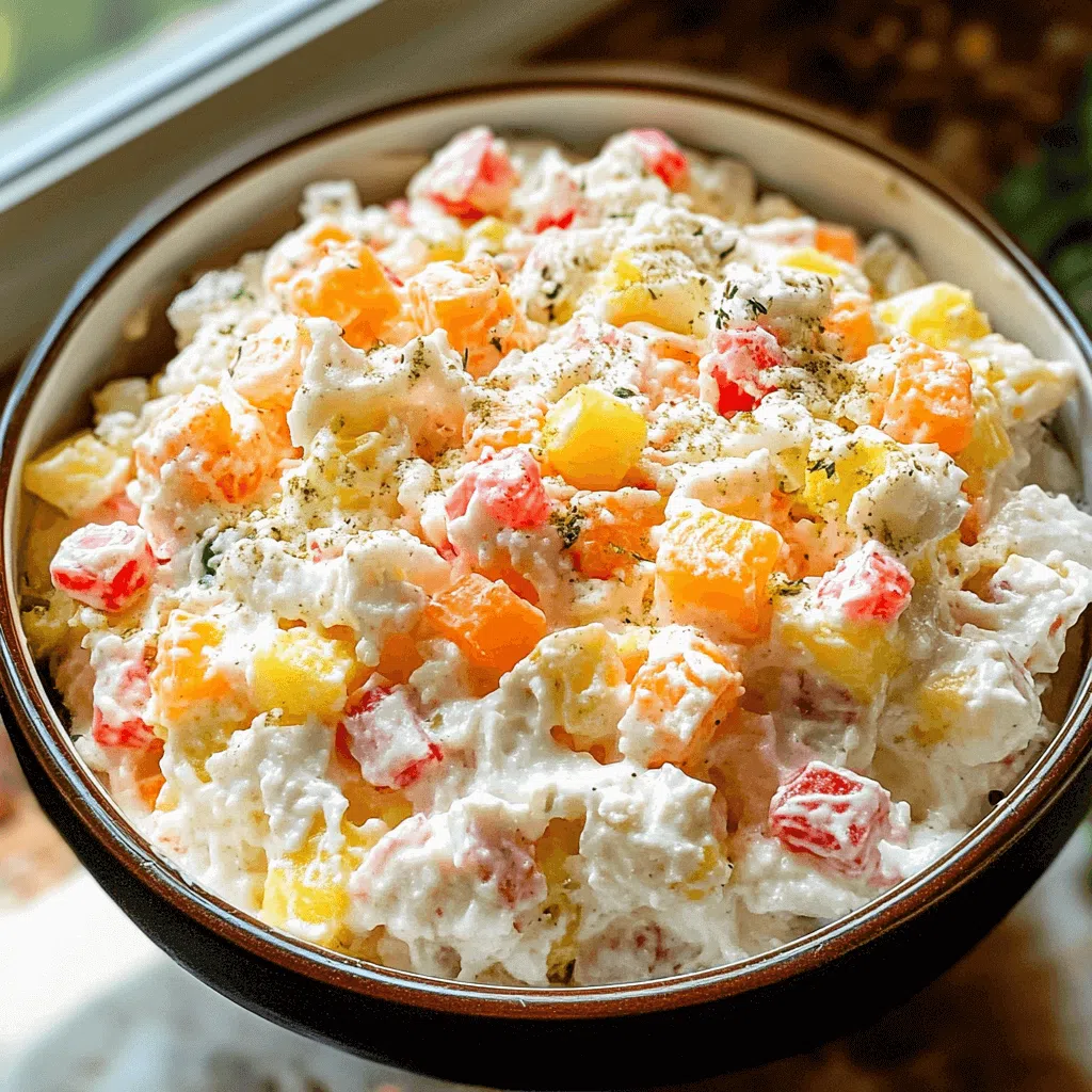 Ambrosia Salad (Classic, Creamy & Crowd-Pleasing)