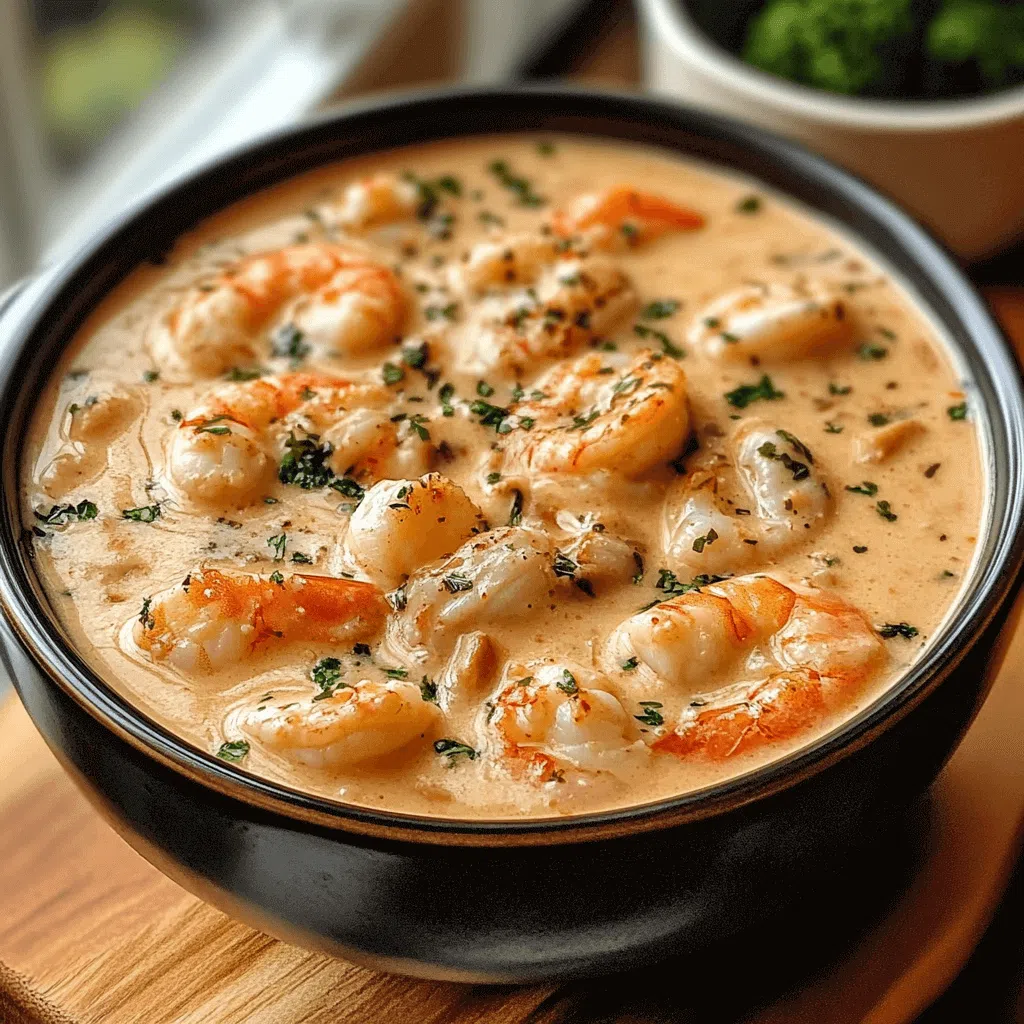 Creamy Crab and Shrimp Seafood Bisque (Rich, Elegant & Comforting)