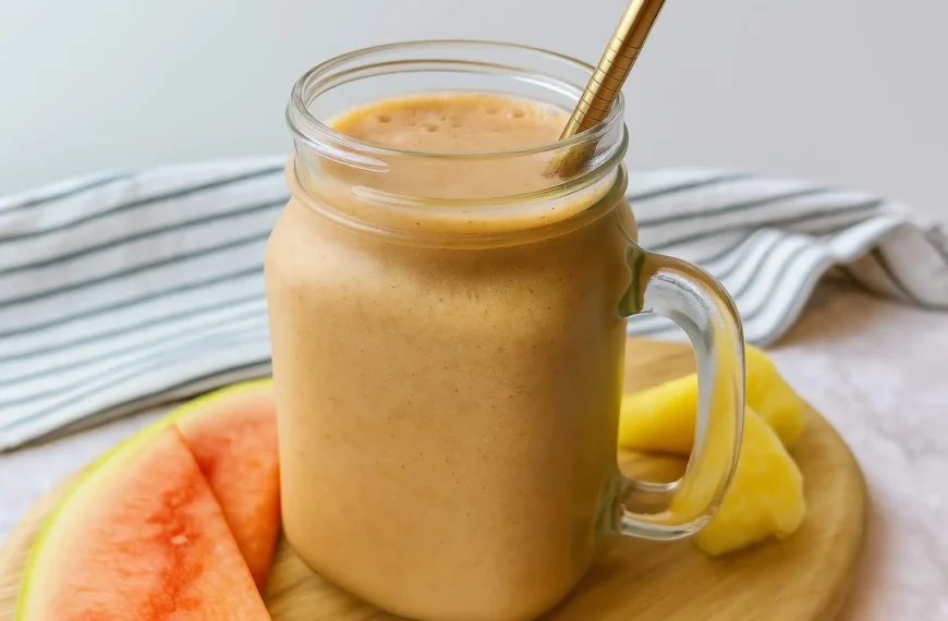 Watermelon Pineapple Smoothie – A Tropical Sip of Summer