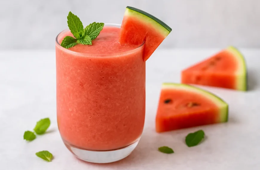 Watermelon Smoothie: The Quick Summer…