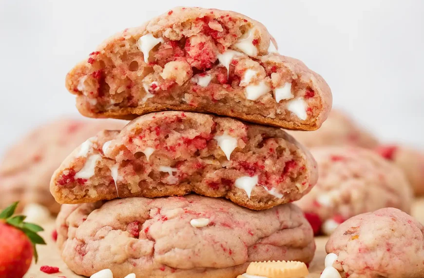 Strawberry Shortcake Cookies That Taste Like Summer in Every…