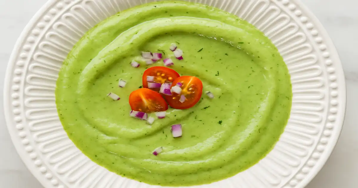 Chilled Cucumber Avocado…