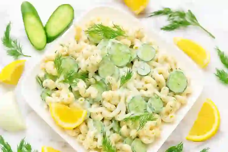 Cucumber Pasta Salad