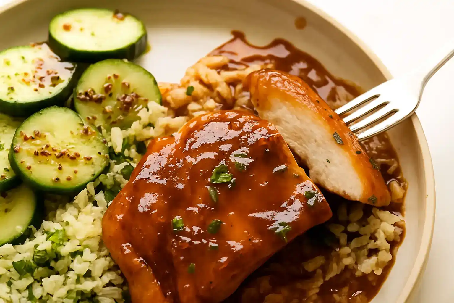 Honey Garlic Chicken…