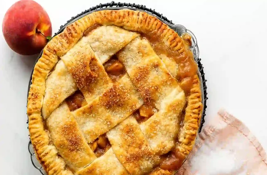 Perfect Peach Pie Recipe: A Golden Slice of Summer…