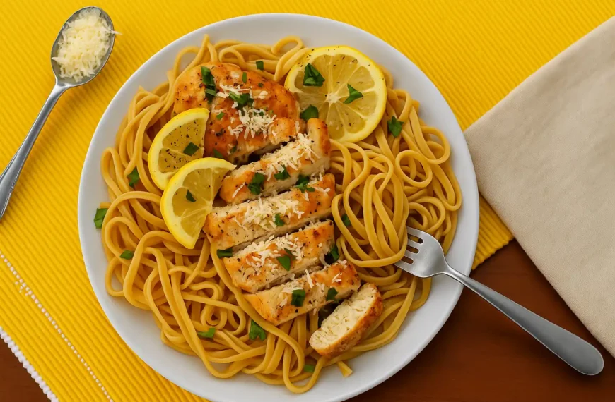 Lemon Garlic Chicken Piccata