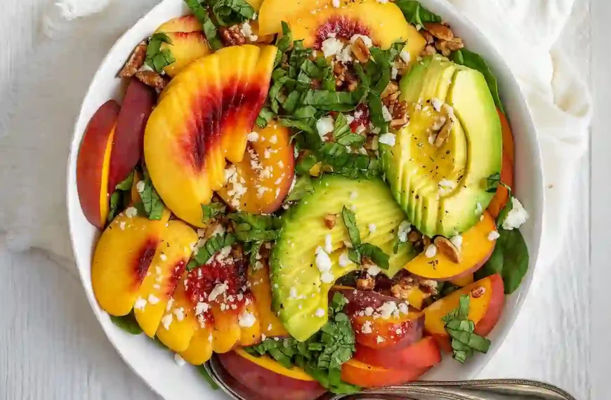 Peach Salad Recipe: A Light, Fresh Twist for Summer…