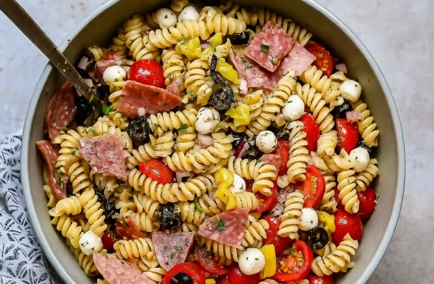 Easy Italian Pasta Salad