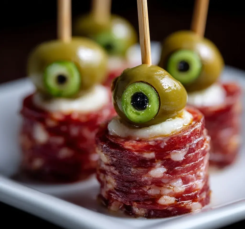 Creepy Skewered Salami…