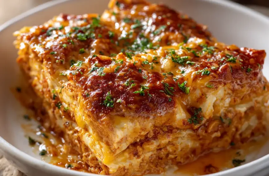 Slow Cooker Chicken Enchilada Casserole: The Easy Tex-Mex Crowd-Pleaser