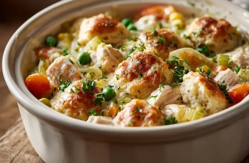 Slow Cooker Chicken Pot Pie: Classic Comfort in a…