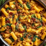 Creamy Sausage Rigatoni (One-Pot, 30-Minute Meal)