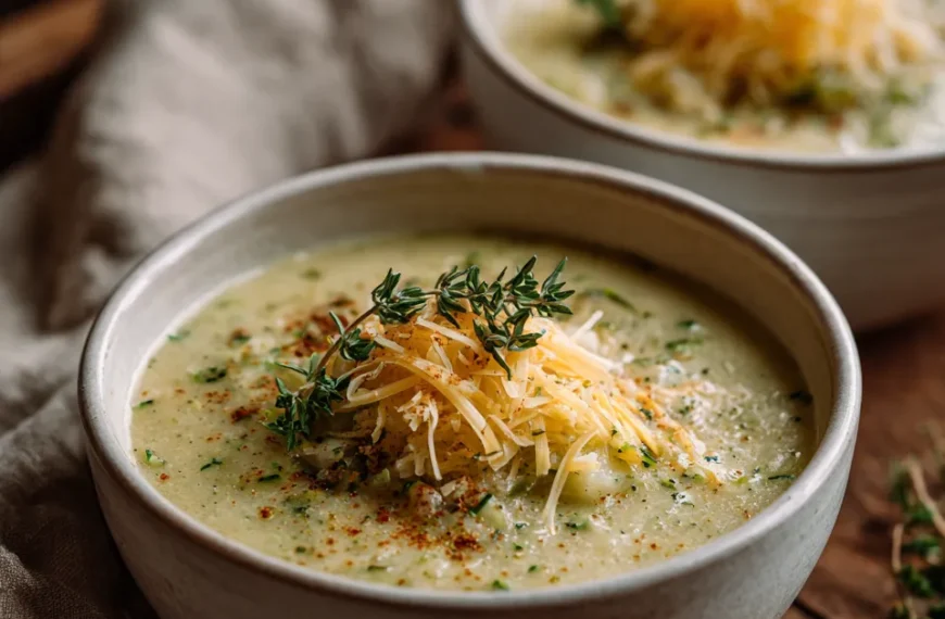 Creamy Zucchini Soup: A Cozy Bowl of Comfort with…