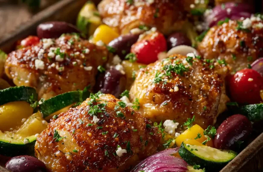 Greek Sheet Pan Chicken Dinner: One Pan, Full Flavor, Zero Stress