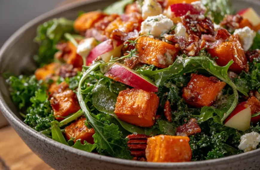 Harvest Salad with Lemon Thyme Dressing: A Fresh Taste of Fall