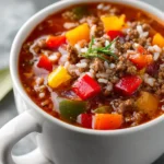 Stuffed Pepper Soup Recipe That Tastes Like Comfort in a Bowl