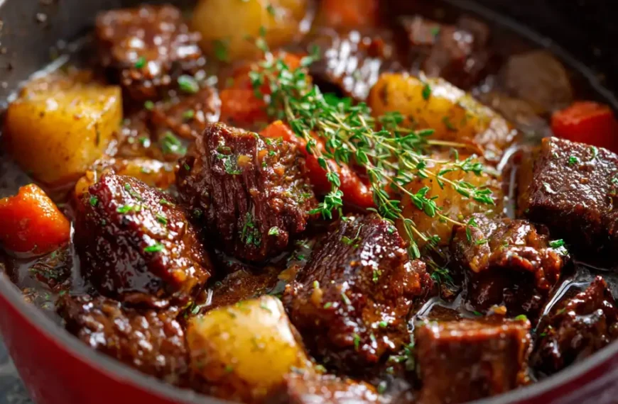 Easy Homemade Beef Stew for Cozy Family Dinners