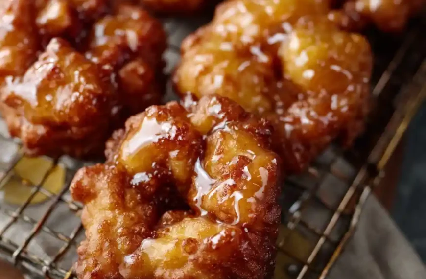 Apple Fritters with Salted Maple…