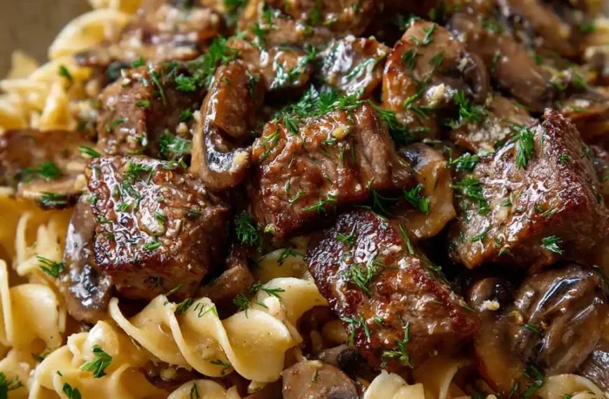 Slow Cooker Beef Stroganoff: The…