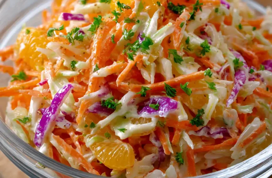 Carrot Apple Salad: A Sweet, Tangy Crunch in Every Bite