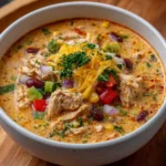 Creamy Chicken Enchilada Soup – The Ultimate Cozy Bowl of Flavor