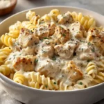 Crockpot Garlic Parmesan Chicken Pasta: Creamy Comfort Made Easy