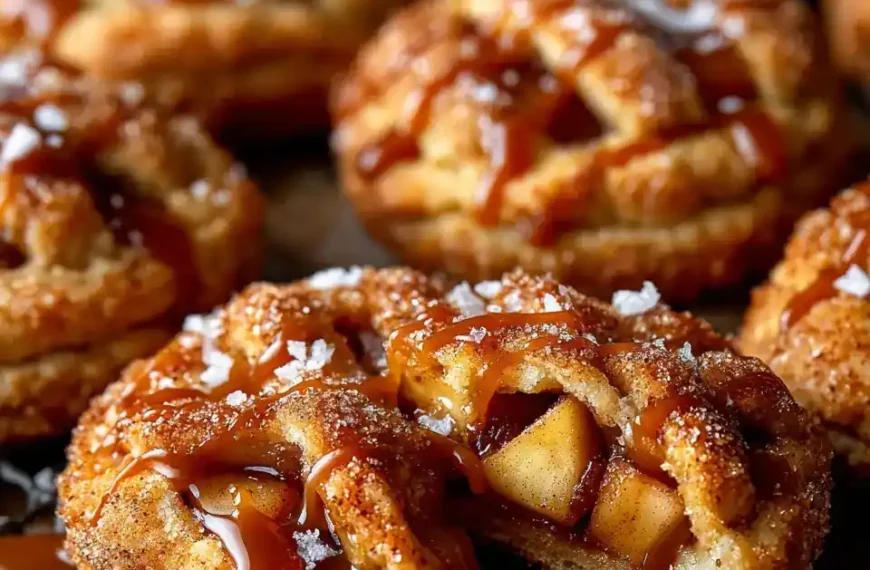 Salted Caramel Apple Pie Cookies:…