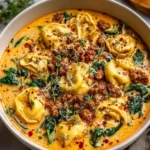 Creamy Sausage Tortellini Soup: A Comforting Bowl of Flavor