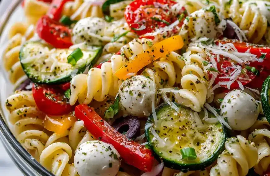 Tasty Cold Pasta Salad Everyone…