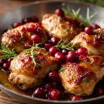 Cranberry Orange Chicken Recipe – A Sweet & Savory Skillet Favorite
