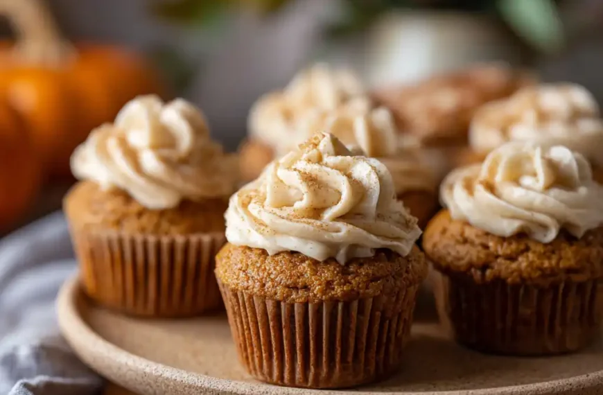 Pumpkin Cupcakes: Moist, Spiced &…