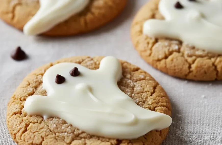 Spooky Ghost Brown Butter Pumpkin Cookies: A Halloween Treat…