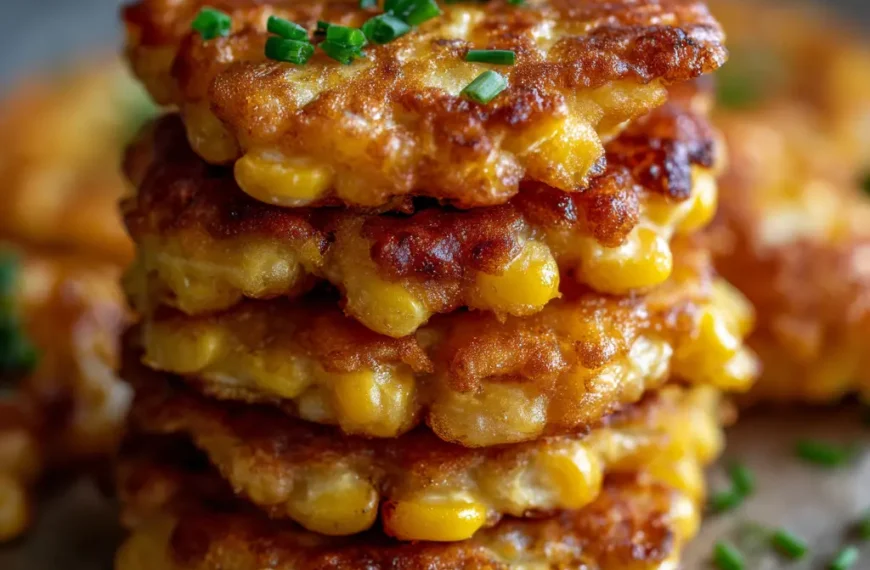 Cheesy Corn Fritters That Are Crispy, Golden, and Totally Addictive