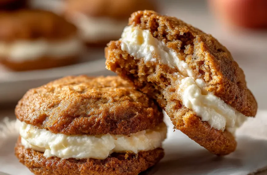 Apple Cinnamon Spice Whoopie Pies That Taste Like Fall…