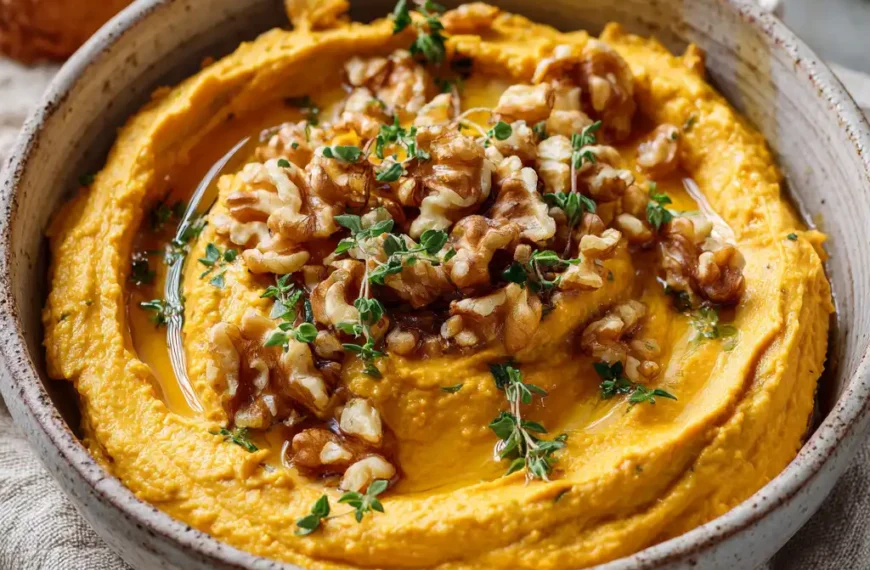 Pumpkin Whipped Feta Dip: Sweet-Savory Perfection for Fall Appetizers