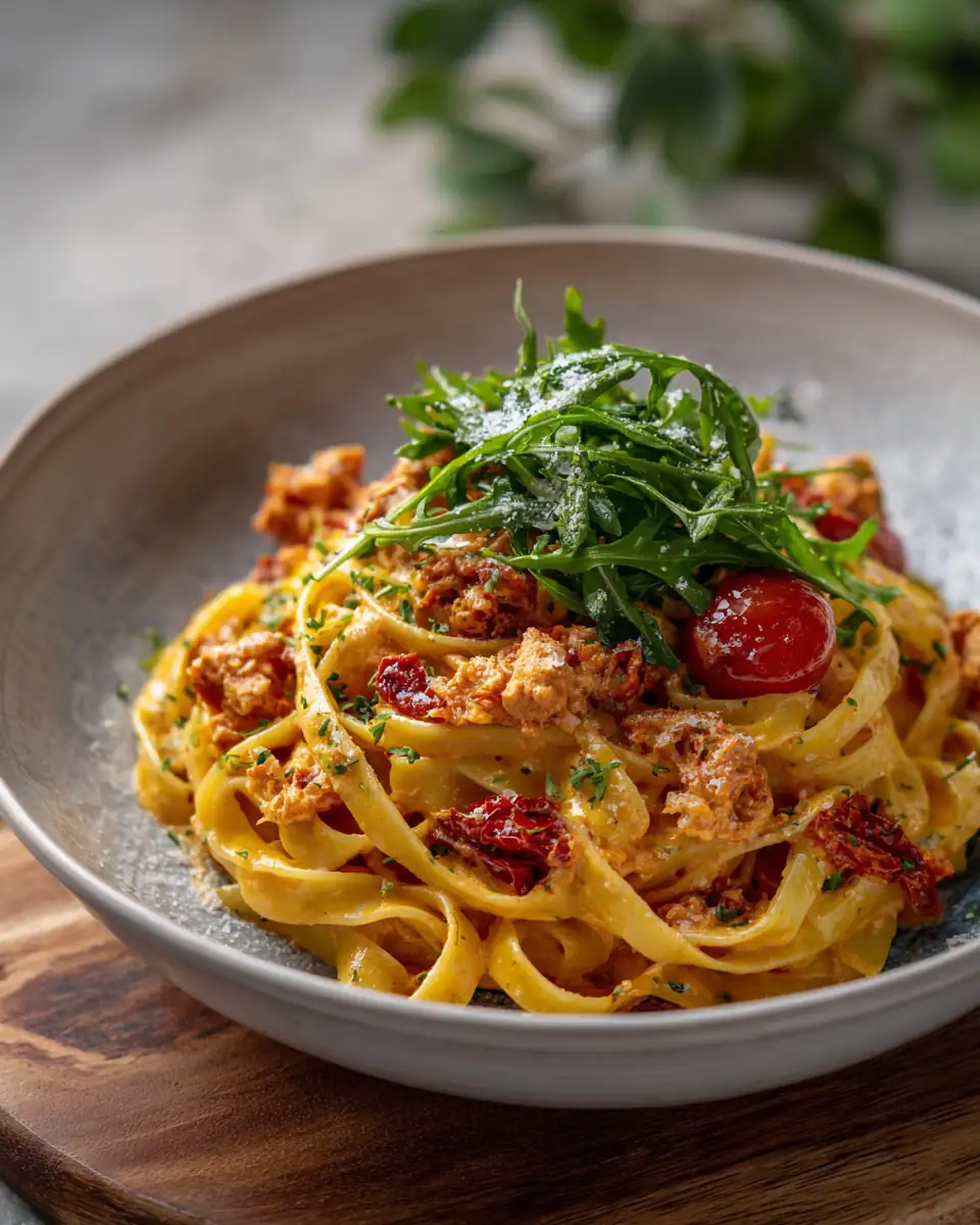 Vegan Creamy Sun Dried Tomato Pasta Recipe – Rich, Dairy-Free Comfort in Every Bite