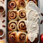 Soft-Baked Apple Cinnamon Rolls for Cozy Mornings