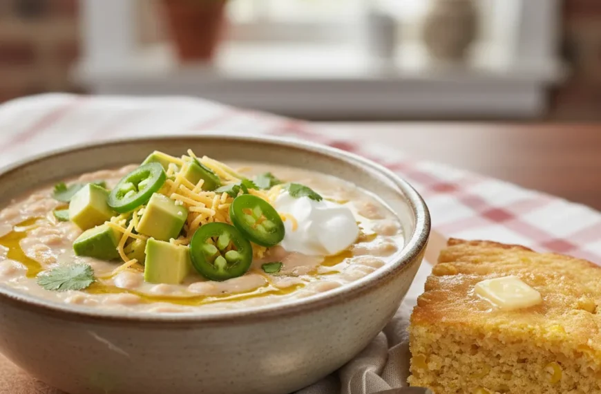 White Bean Chili: A Simple…