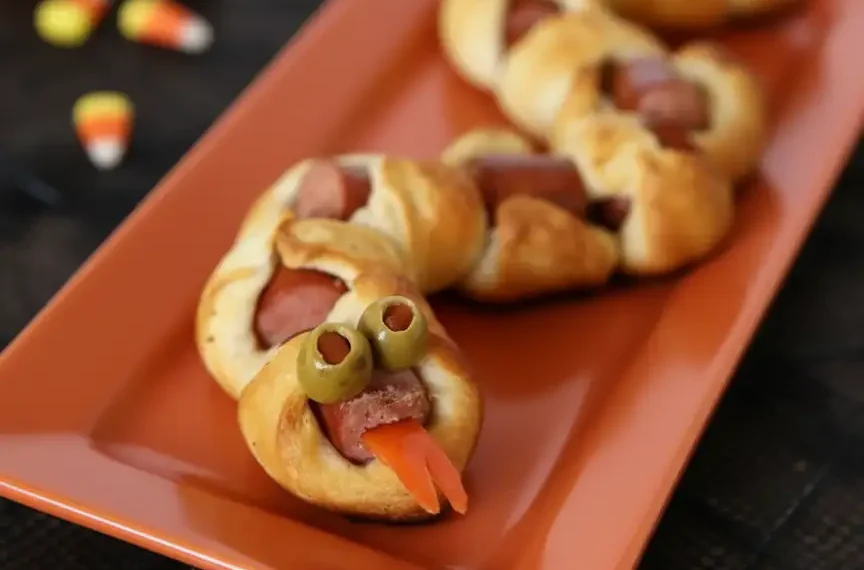 Rattlesnake Bite Hot Dog Appetizers:…