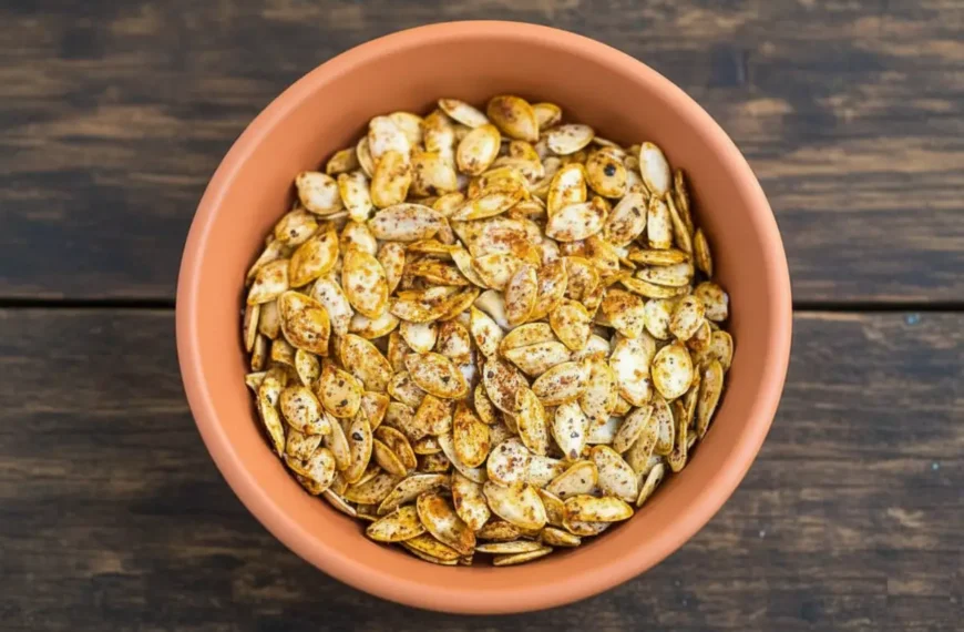 Easy Roasted Pumpkin Seeds That…